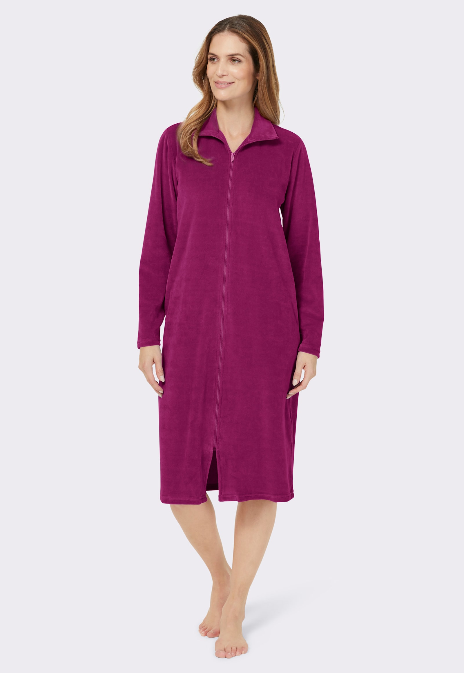 wäschepur Ranný župan, niki - purpurová