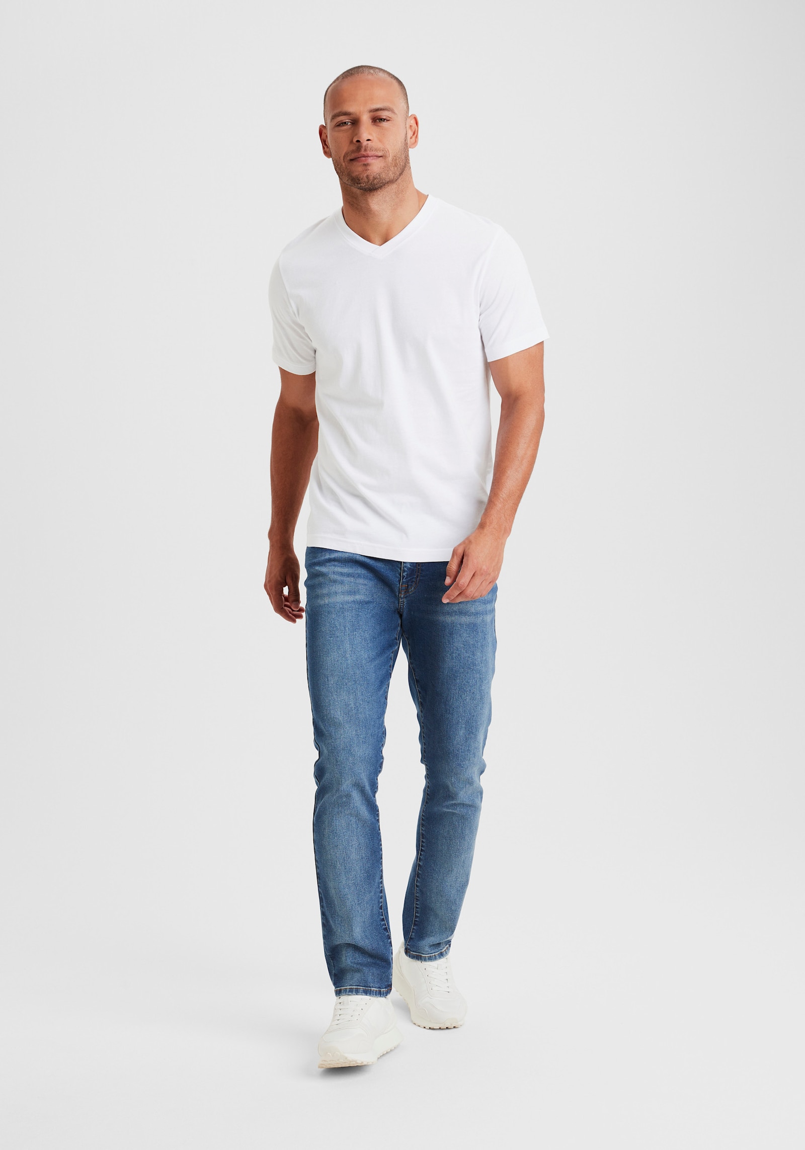 H.I.S T-Shirt - weiss