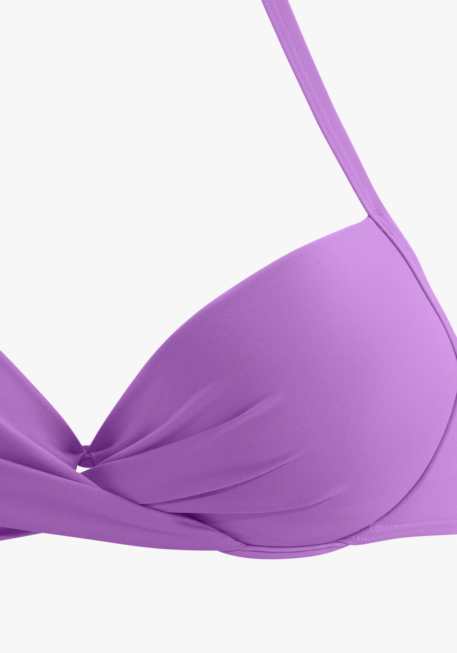 s.Oliver Bikini-Oberteil mit Push-up-Effekt - lila