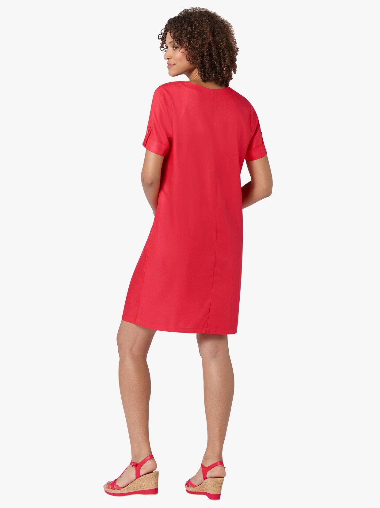 Letní šaty - červená