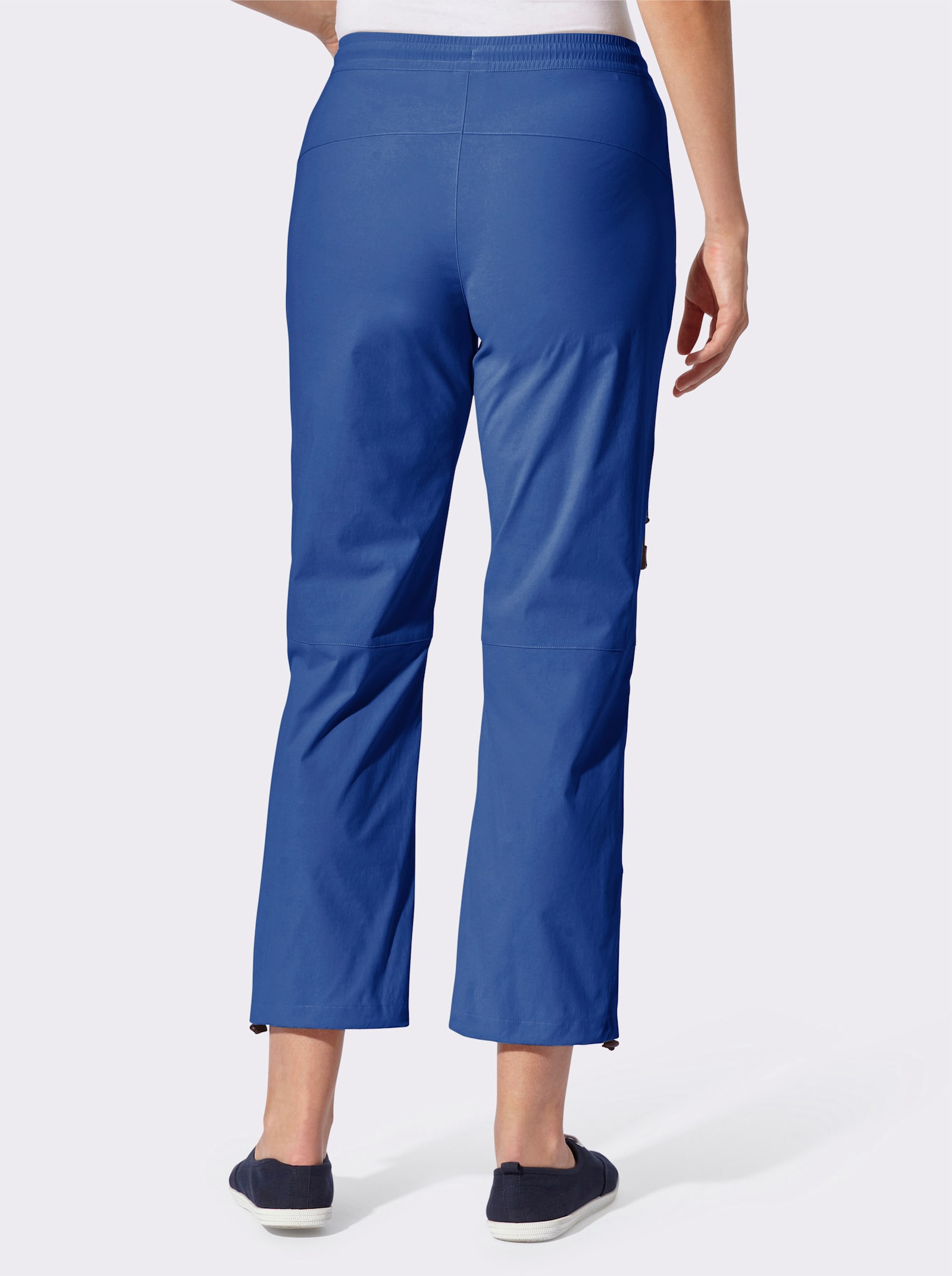 Funktionshose in 7/8-Länge - jeansblau