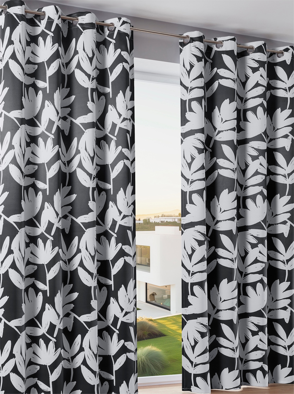 heine home Rideaux occultants - noir