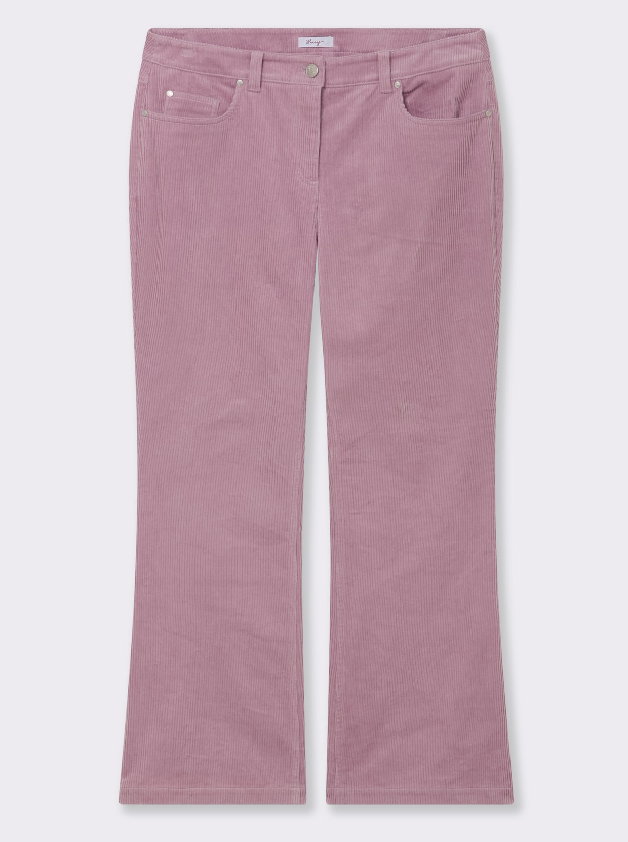 sheego Cordhose - mauve