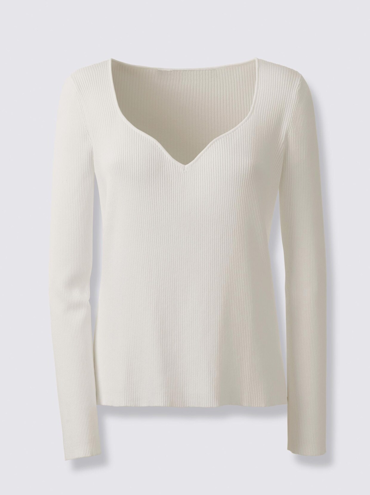 Ashley Brooke Pullover - weiss