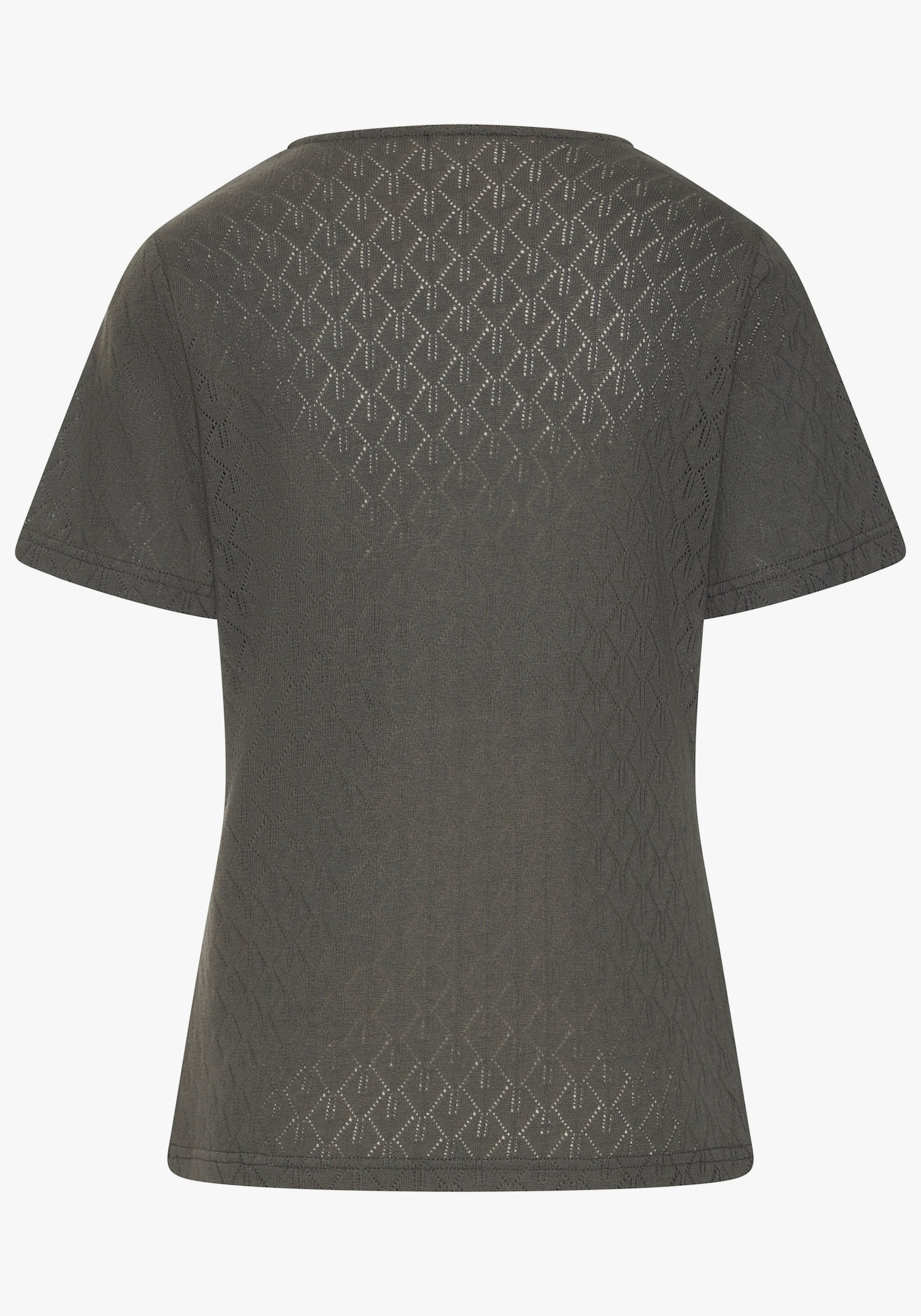 Vivance Kurzarmshirt - graugrün