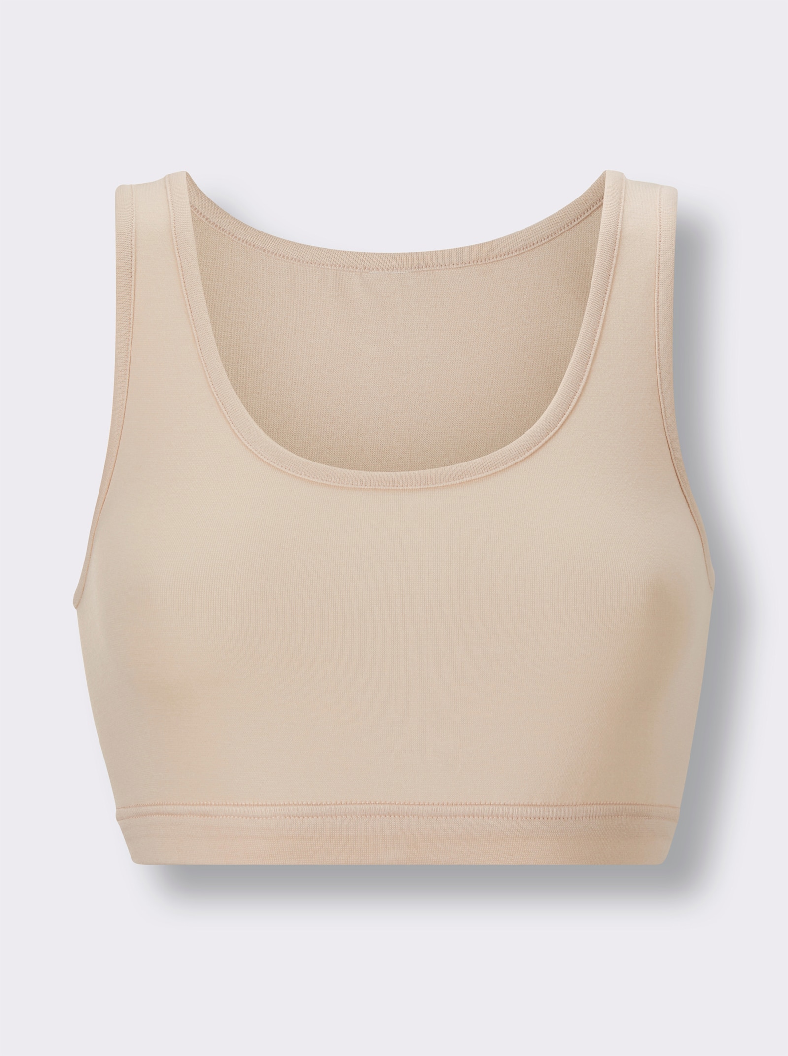 wäschepur Bustier mit breitem Unterbrustband - elfenbein