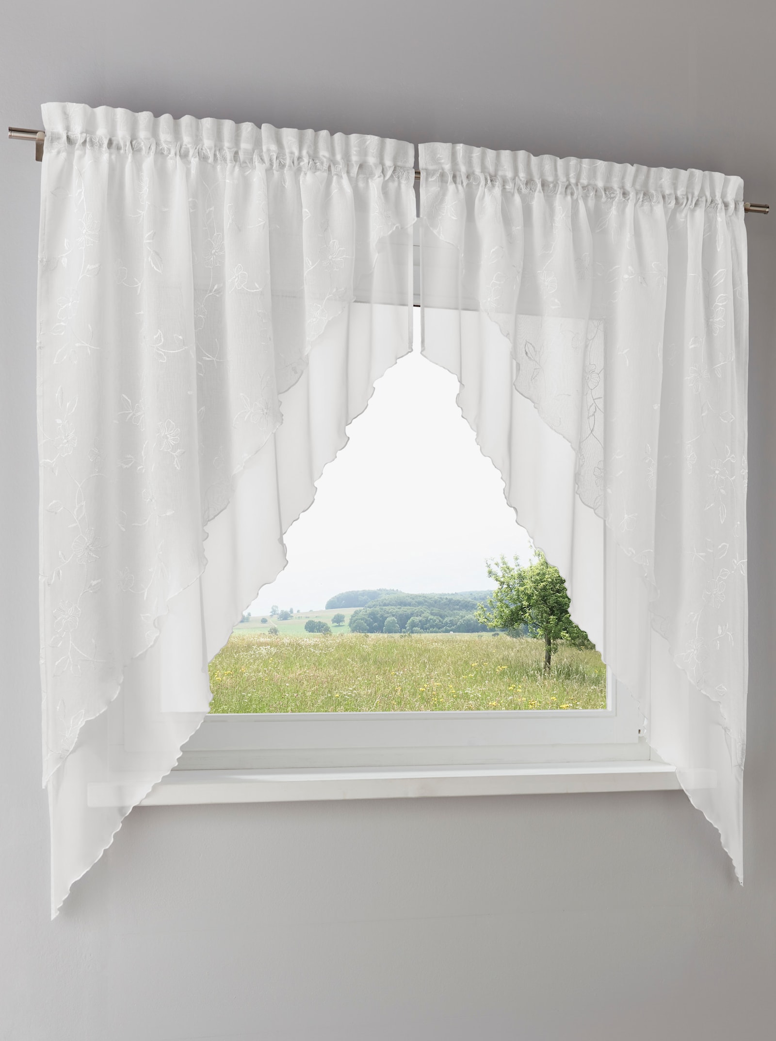 heine home Gardine - weiß