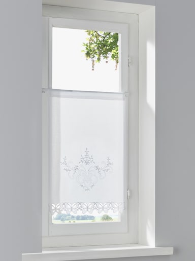 heine home Scheibengardine - weiß