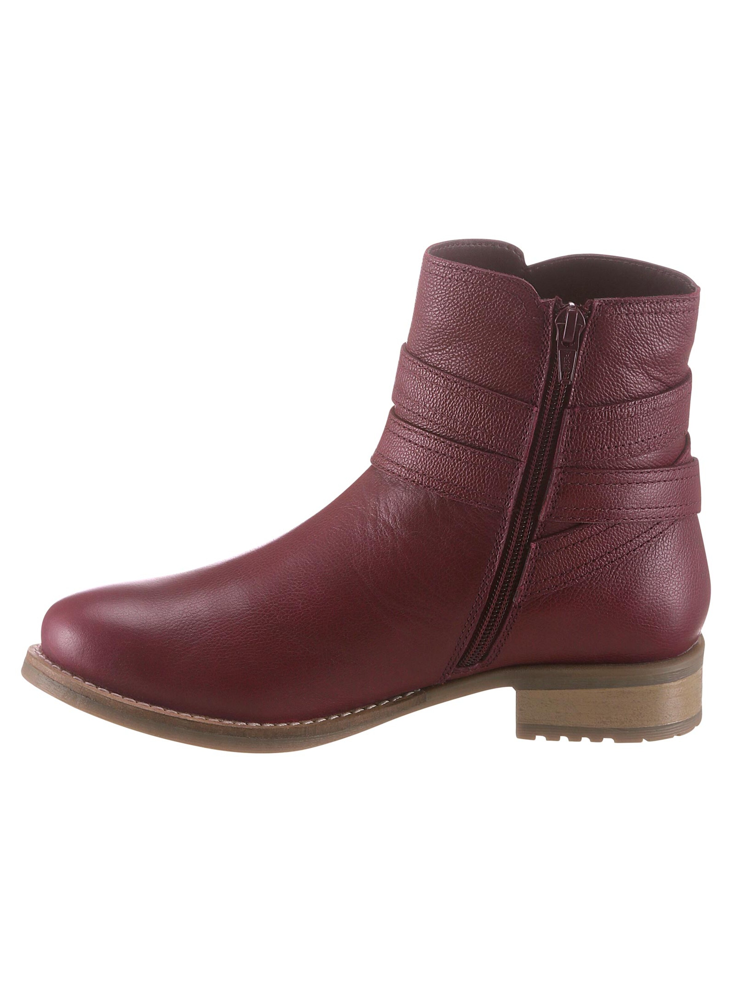 Stiefelette - bordeaux