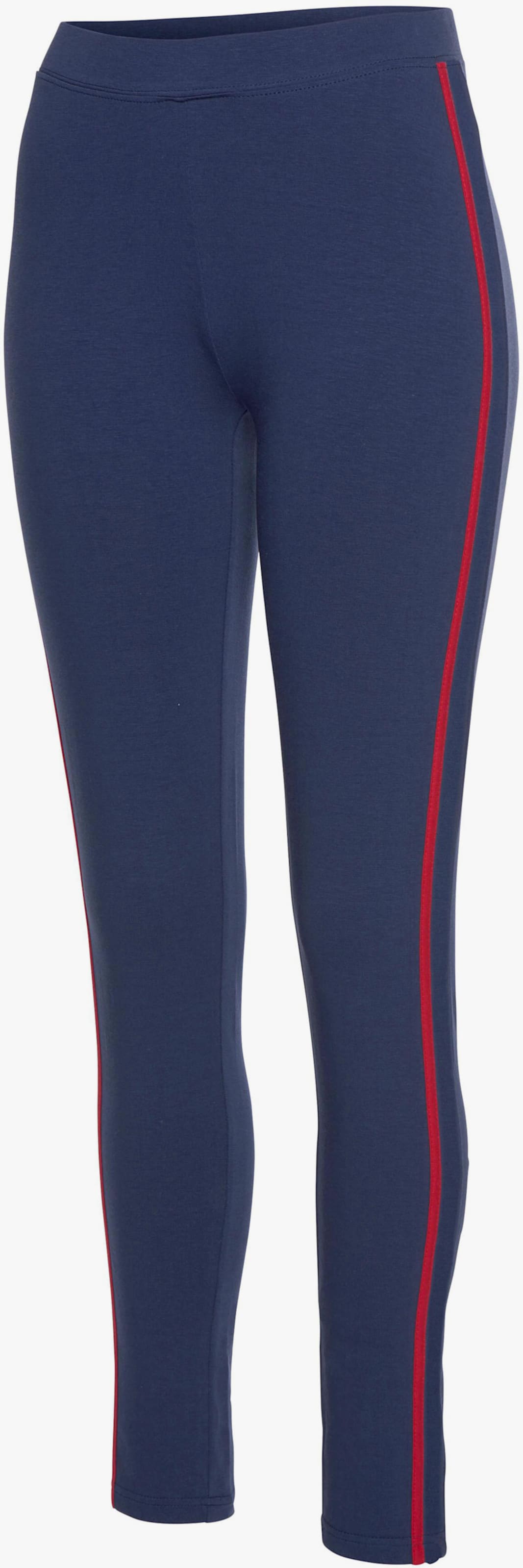 H.I.S Legging - marine-rouge