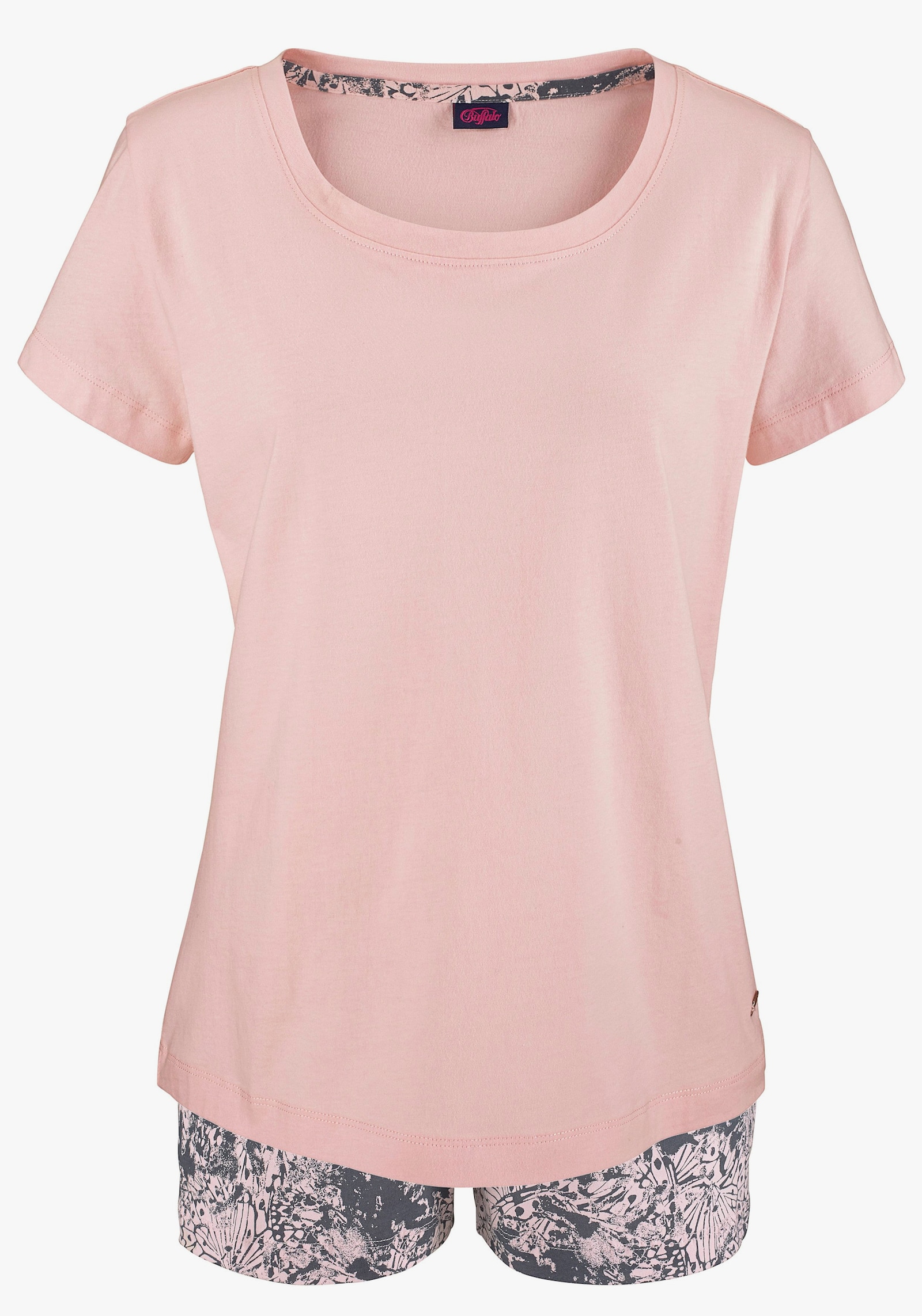 Buffalo Pyjama court - rose