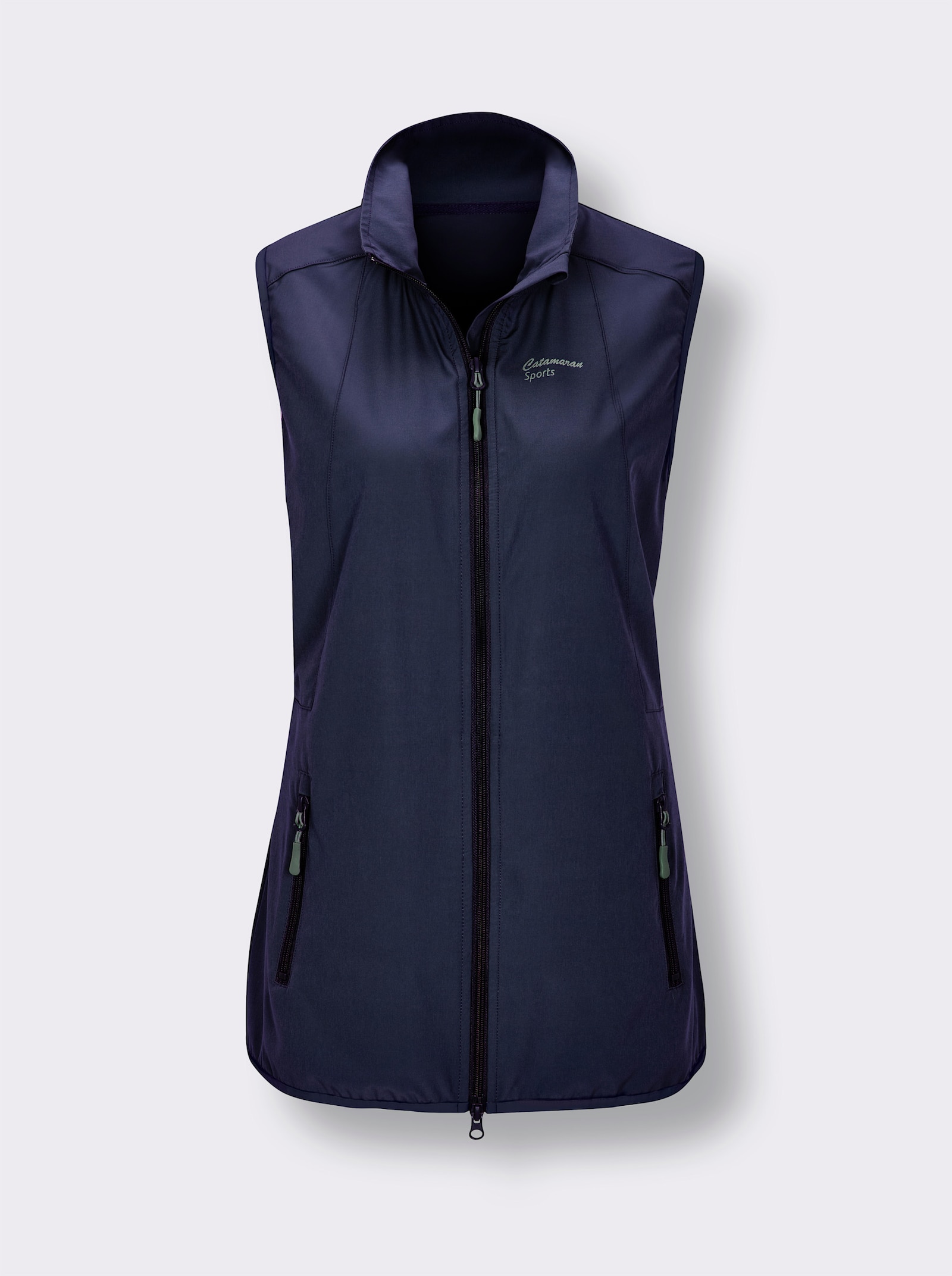 Catamaran Sports Funktionsweste mit 2-Wege-Reißverschluss - marine