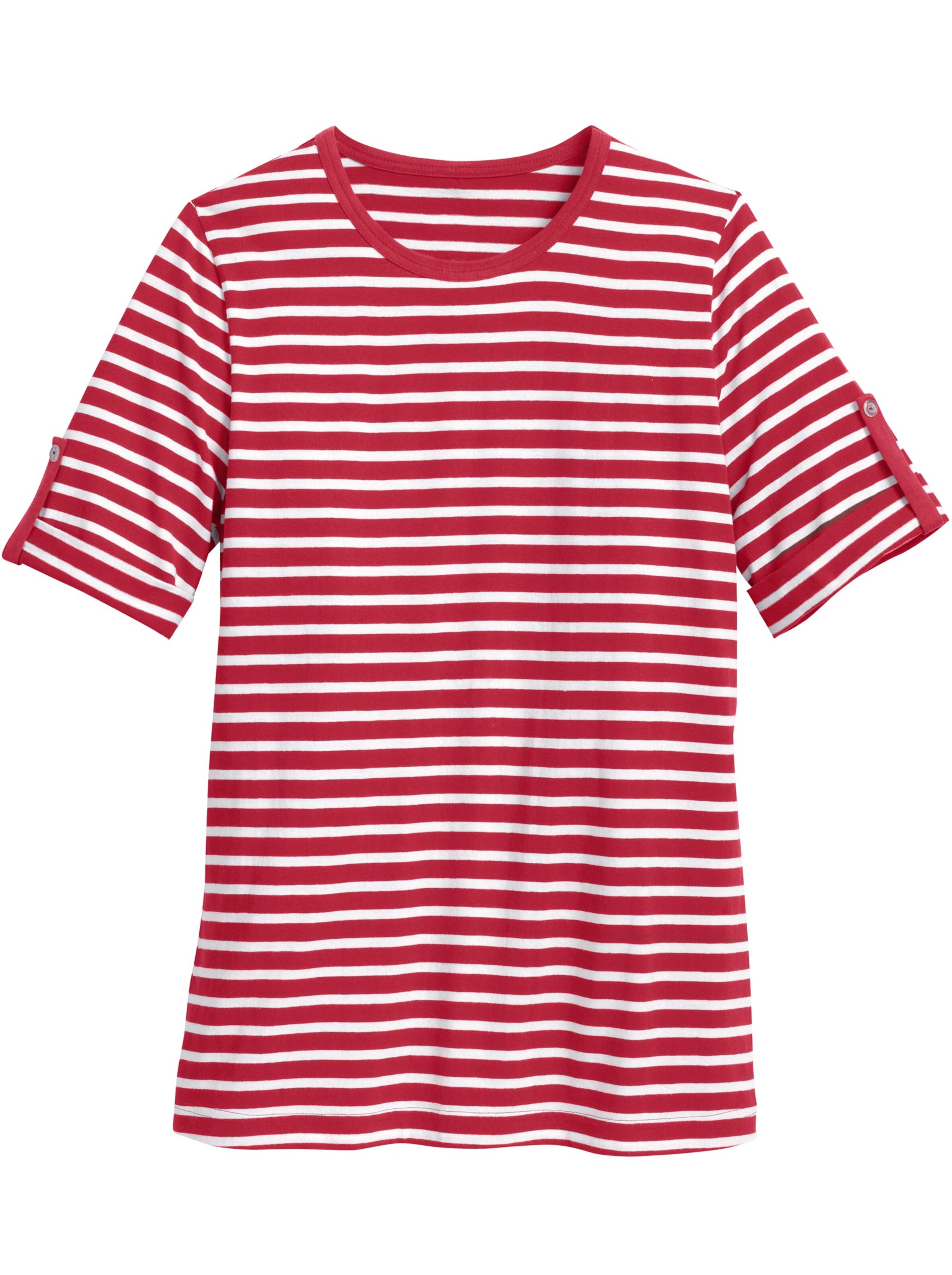 Shirt - rot-geringelt