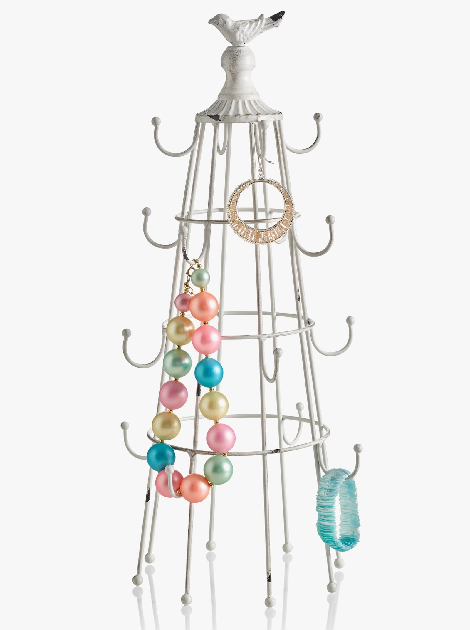 Impressionen Présentoir à bijoux - blanc