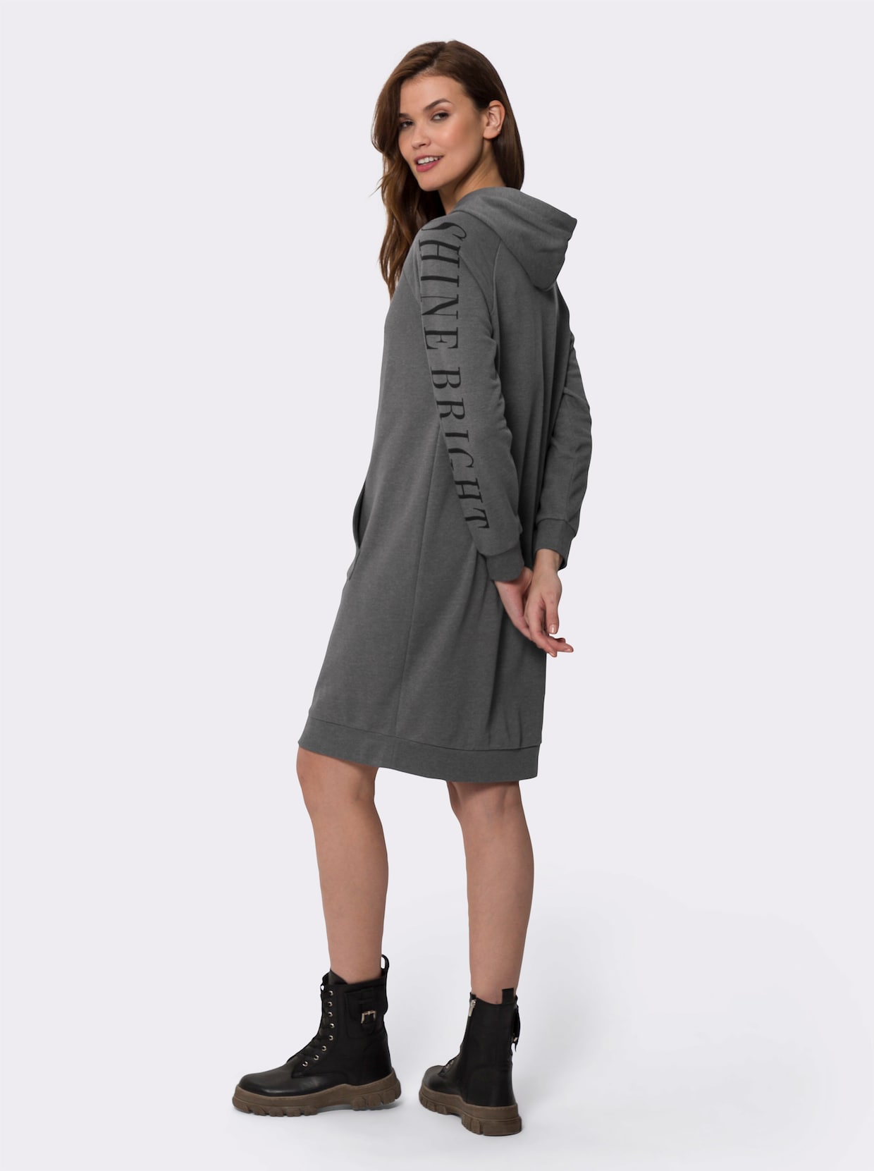 heine Robe en jersey - anthracite