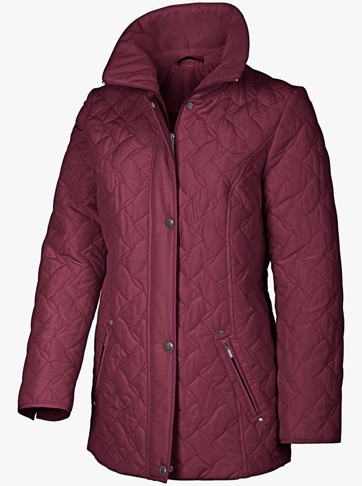 Steppjacke - bordeaux