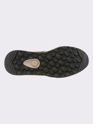 heine Sneaker - taupe-altsilber-bronze