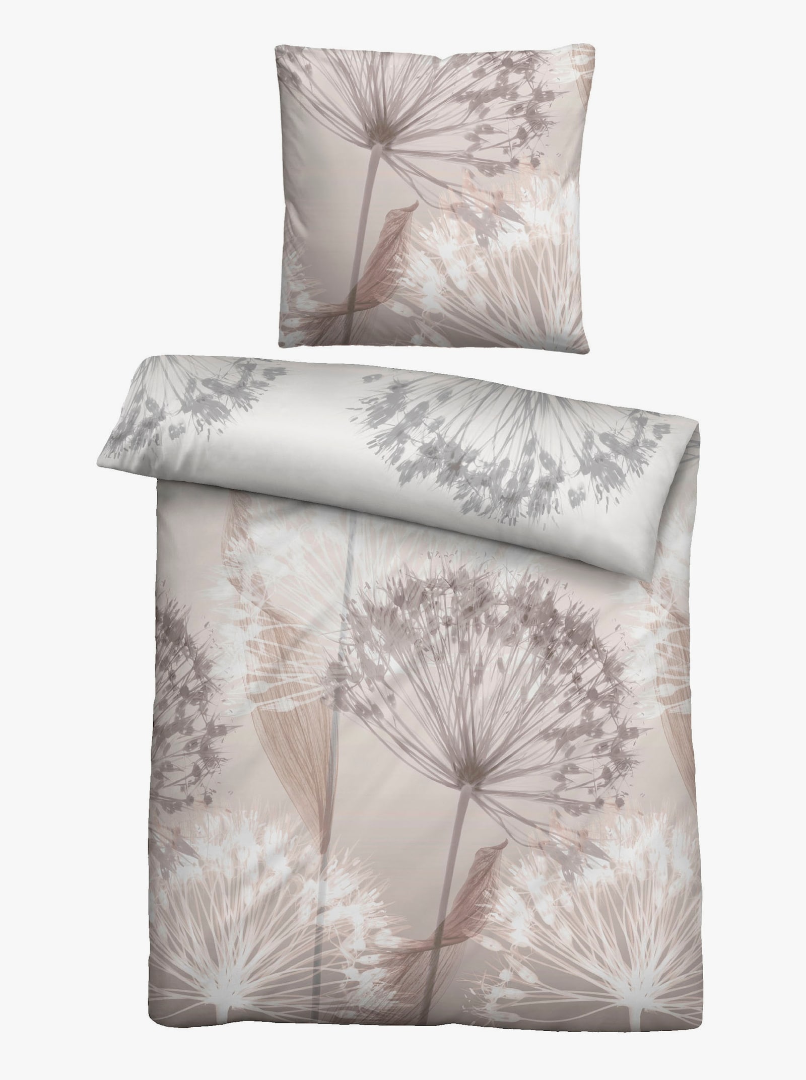 Biberna Bettwäsche - taupe