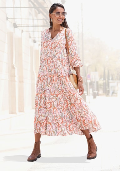 LASCANA Maxikleid - bunt bedruckt