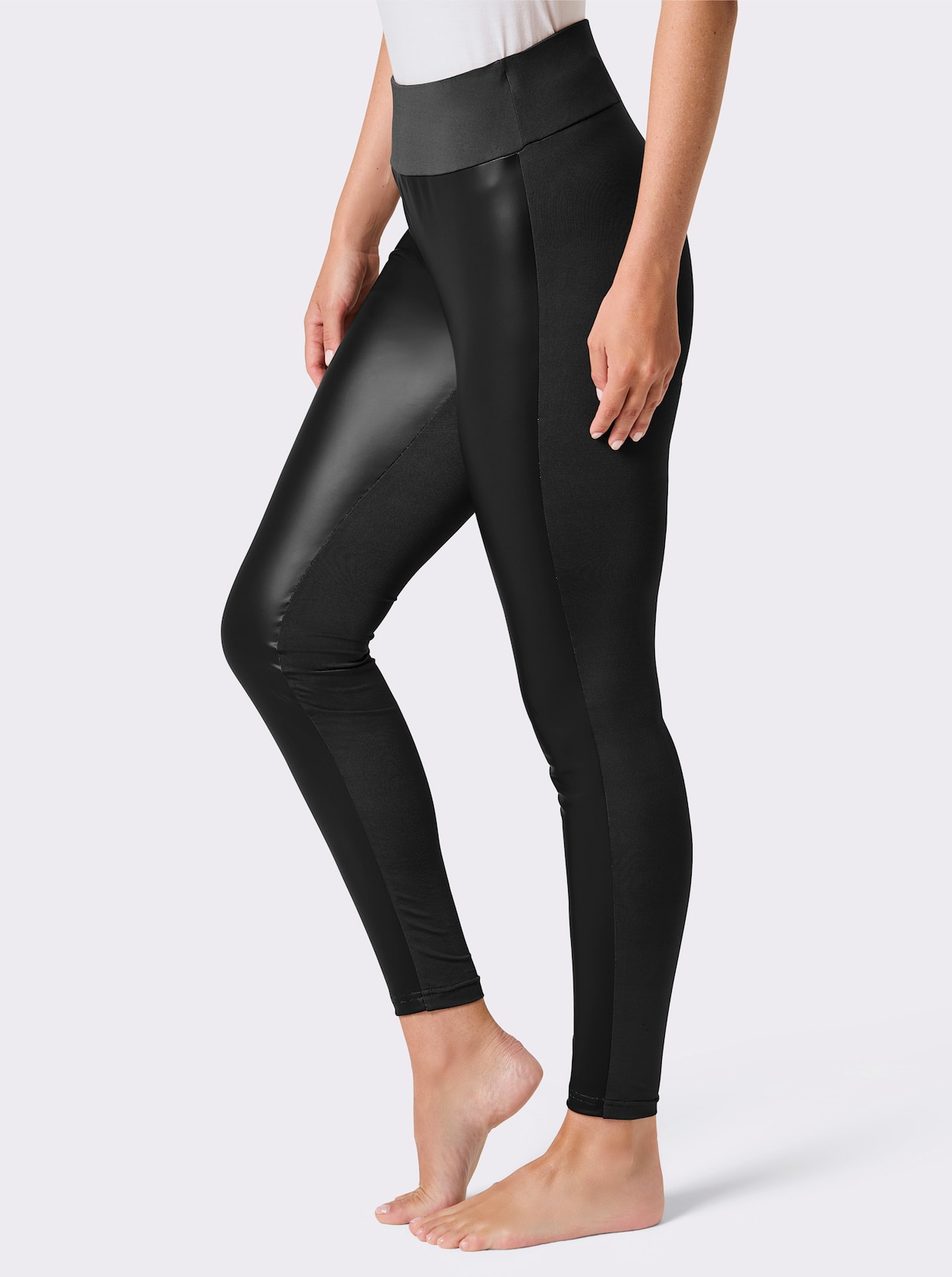 wäschepur Leggings - schwarz