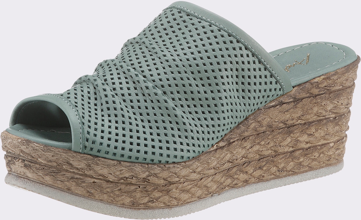 Andrea Conti slippers - mint