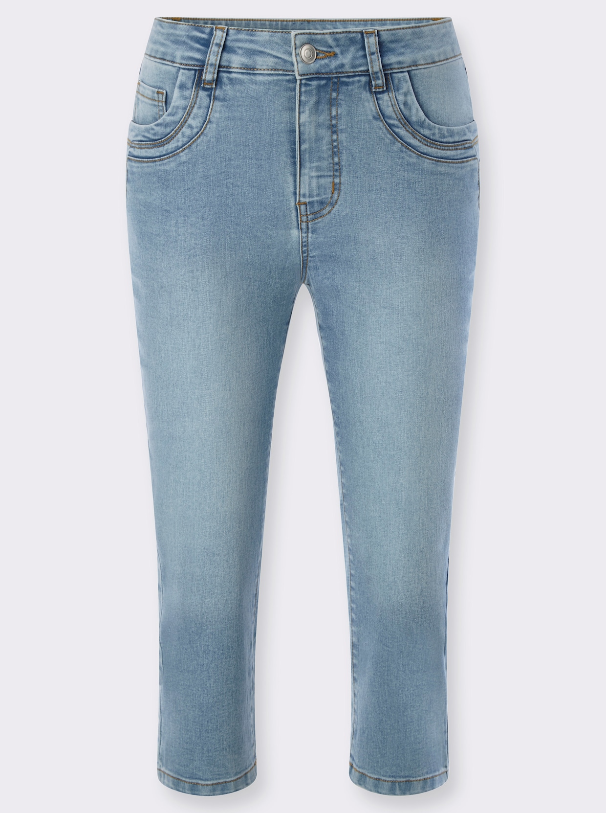 heine Caprijeans - blue-bleached