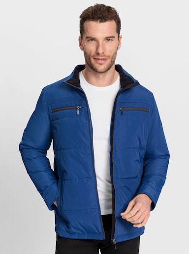 Marco Donati Steppjacke mit gefüttertem Kragen - royalblau