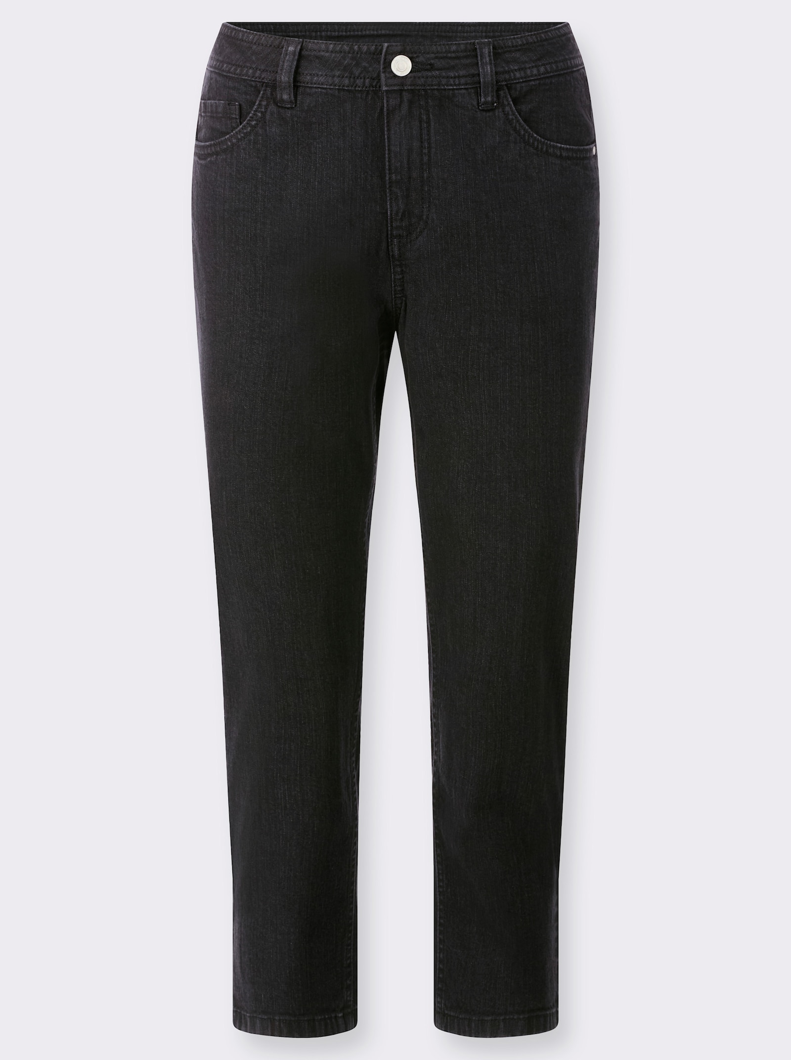 5-pocketjeans met stretch - black denim