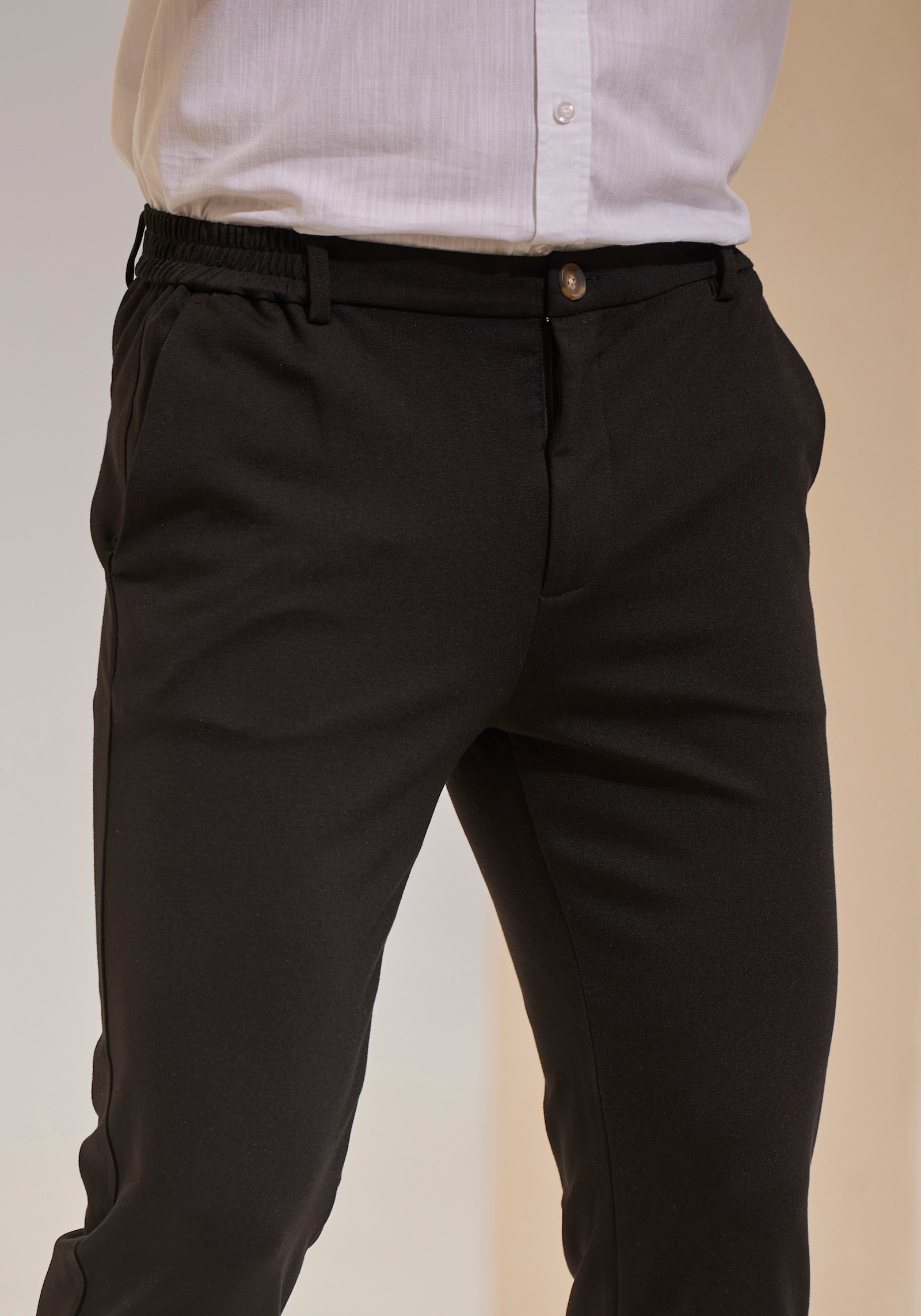 H.I.S Stoffen broek - zwart