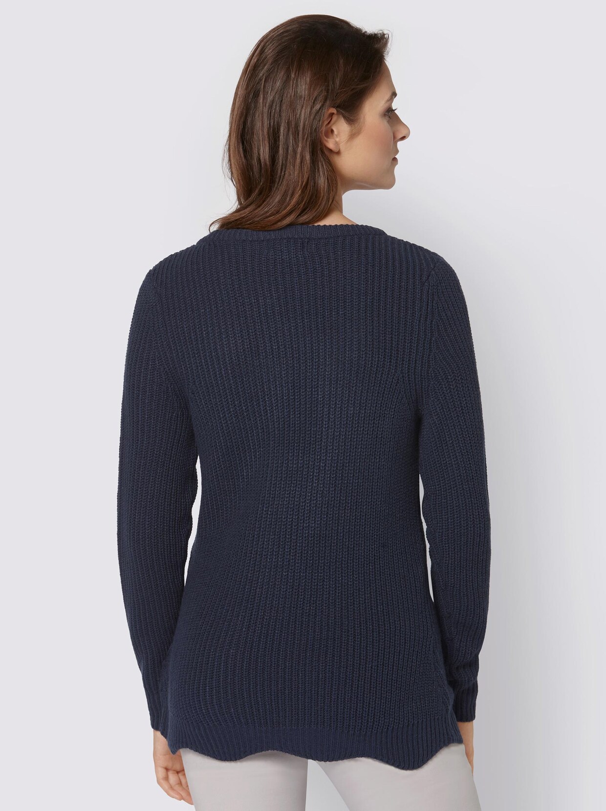 Pullover met lange mouwen - marine