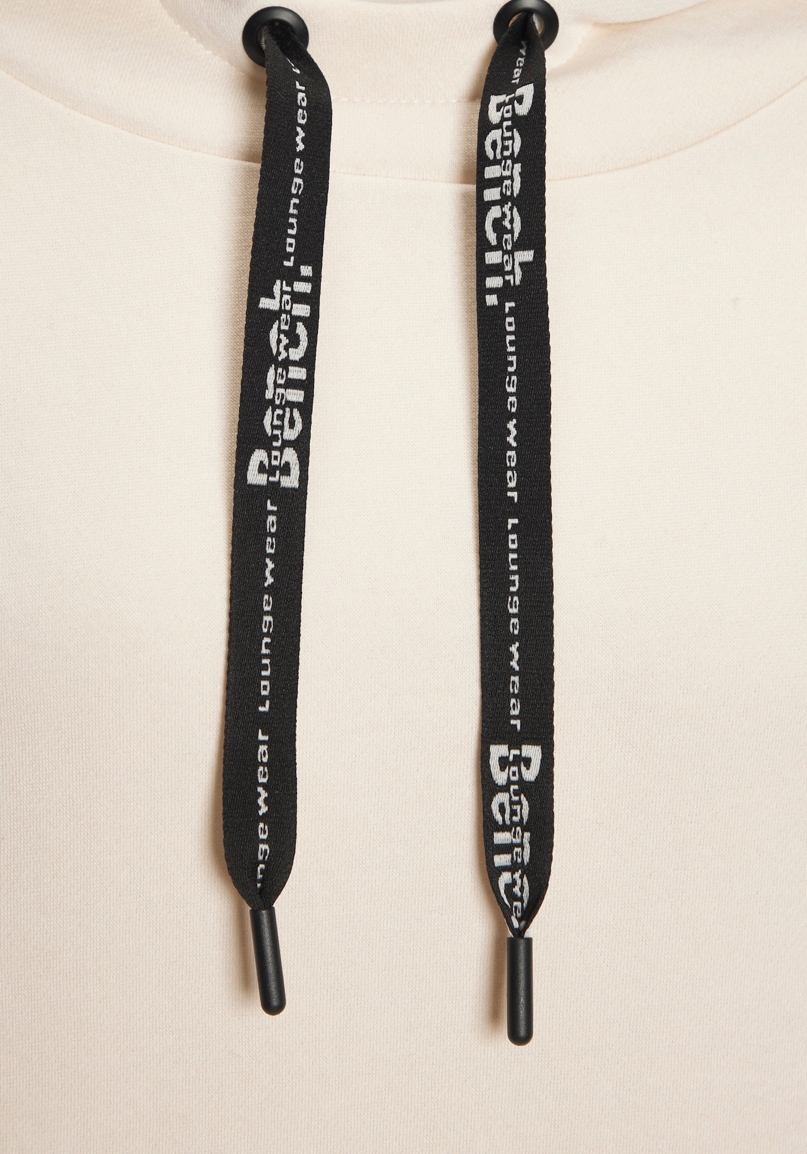 Bench. Loungewear Kapuzensweatshirt - creme