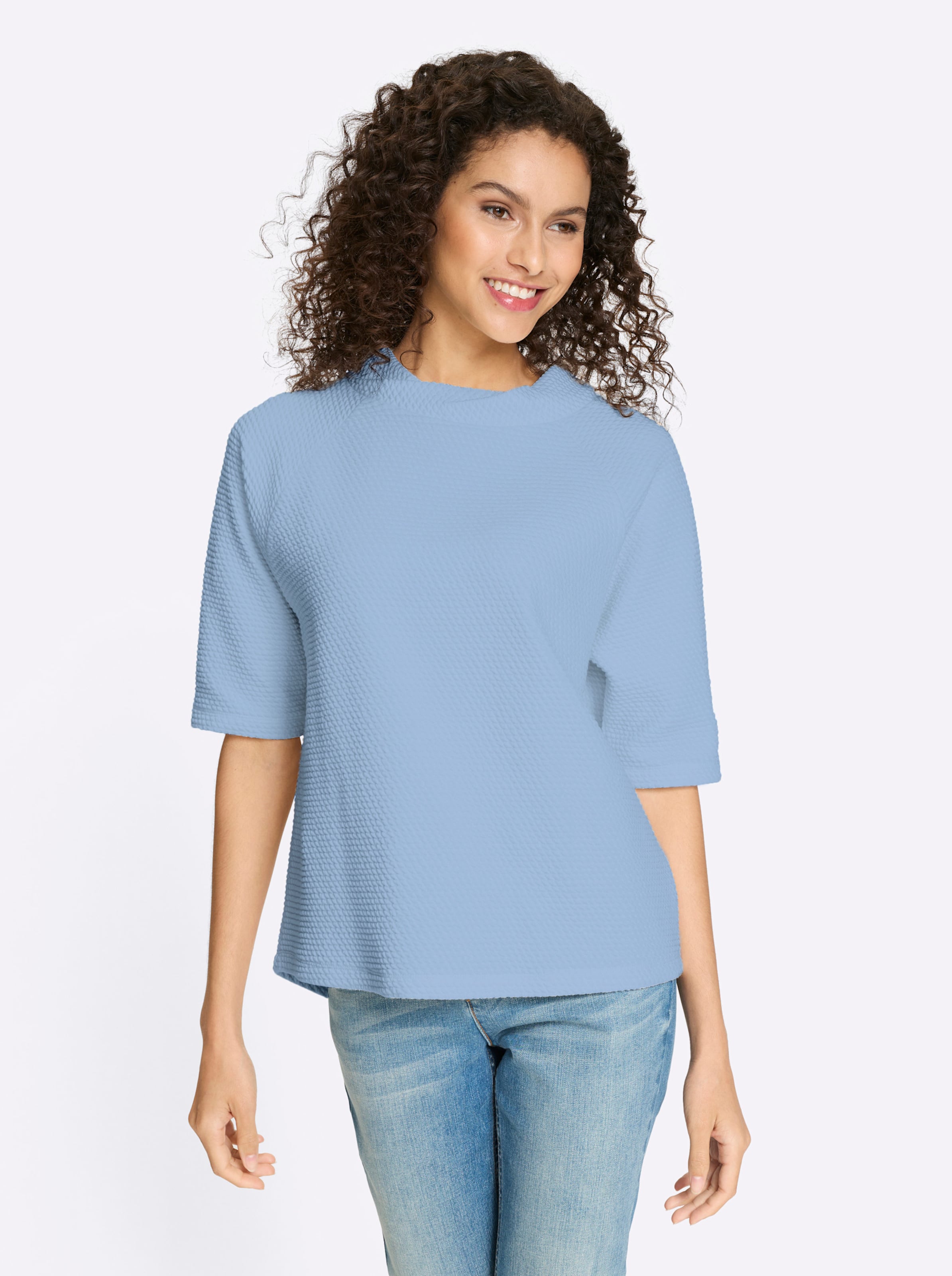 Stehkragenshirt