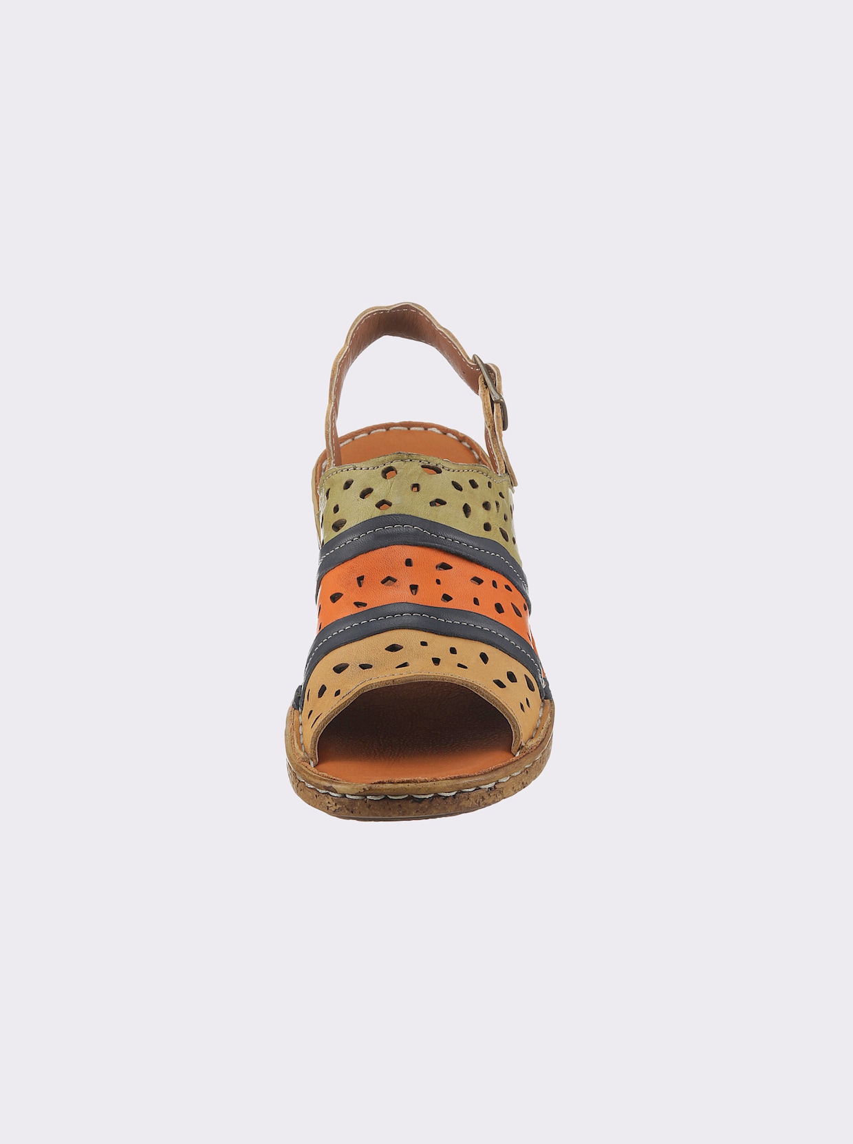 airsoft modern+ sandalen - groen/oranje