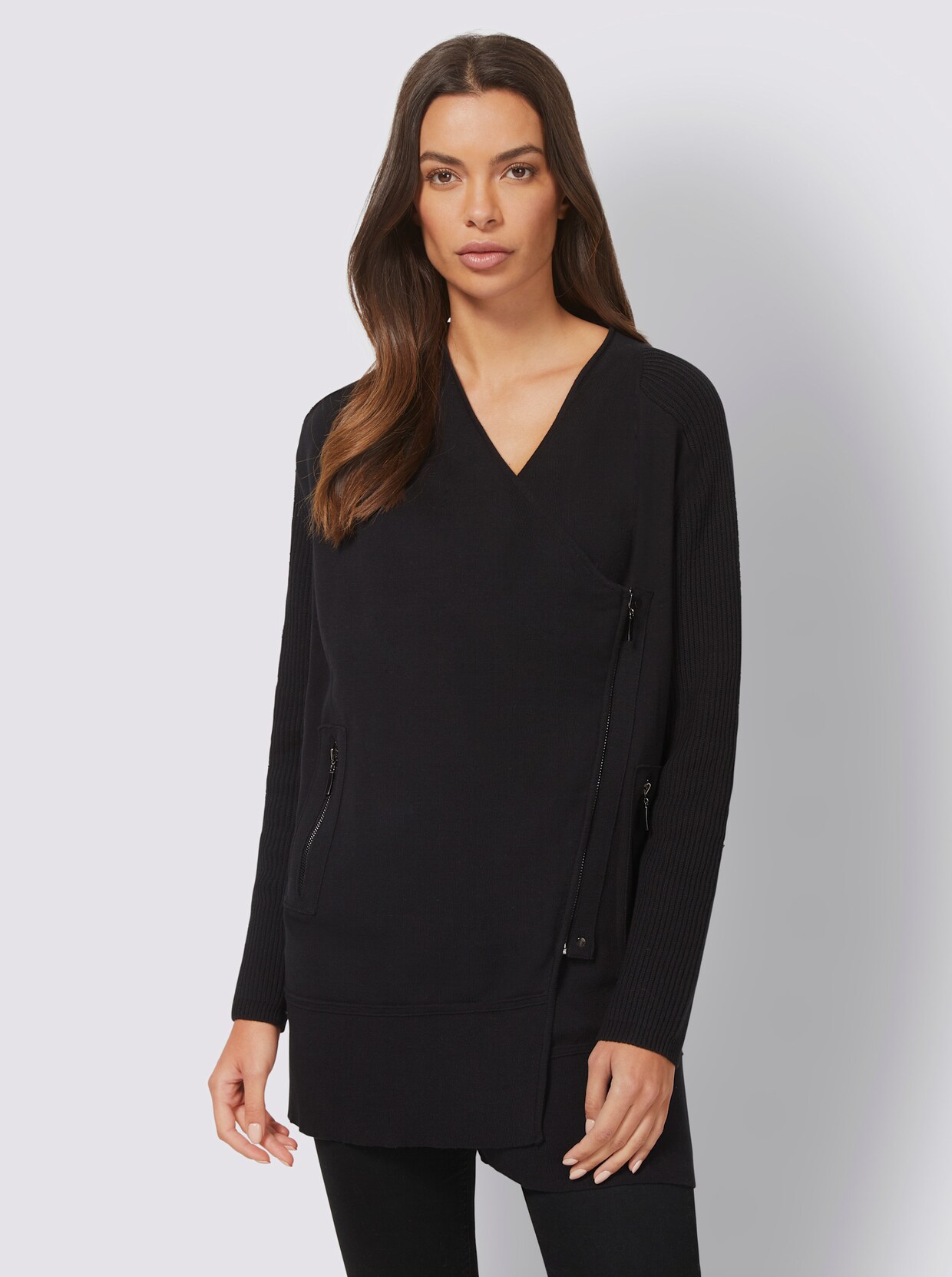 heine Strickjacke - schwarz
