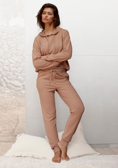 LASCANA Loungehose - taupe