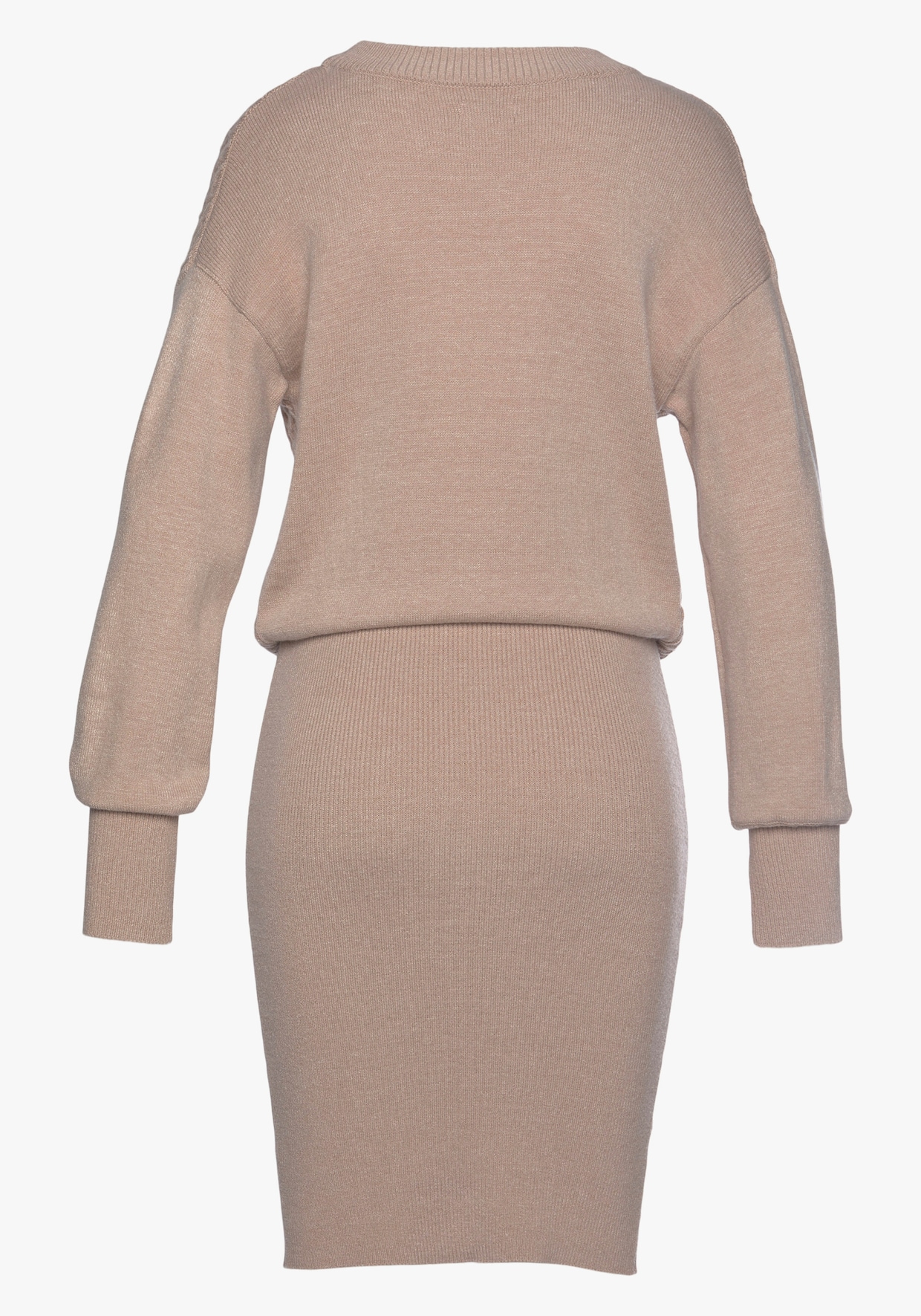 LASCANA Tricot jurk - beige