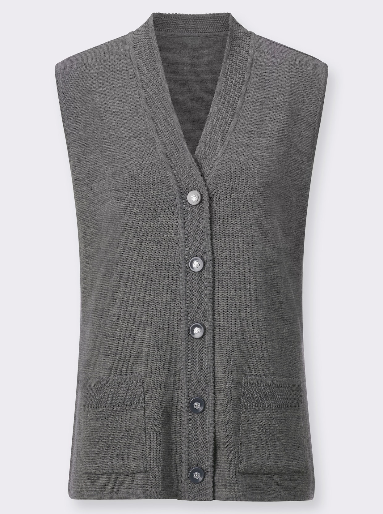 Vest - antraciet