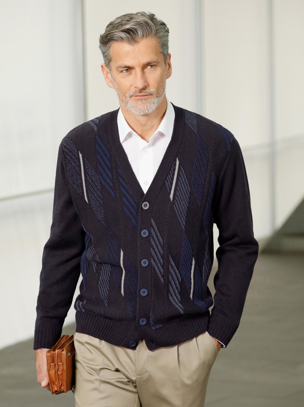 Marco Donati Strickjacke - marine