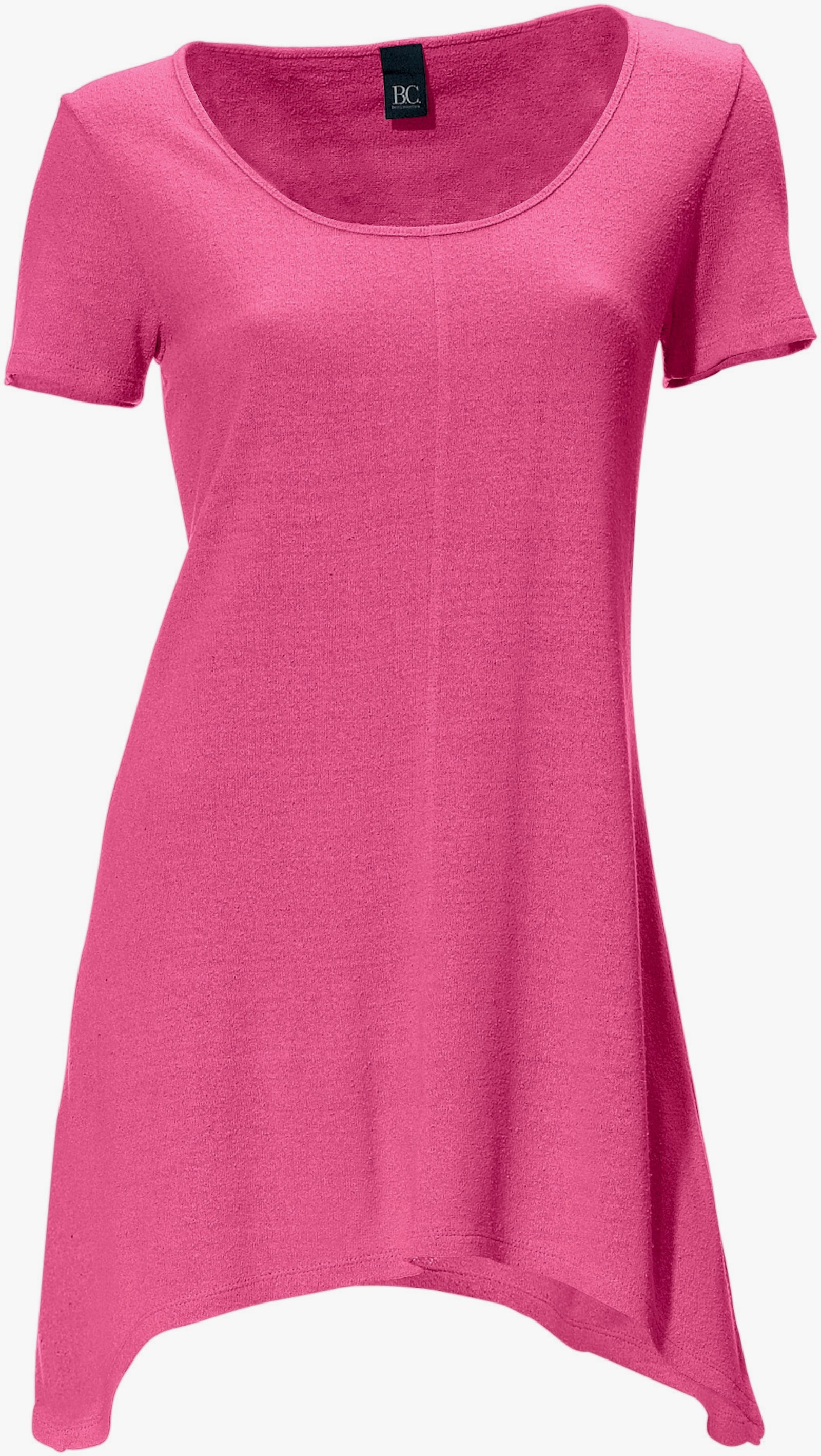 heine Longshirt aus Bourette-Seide - pink