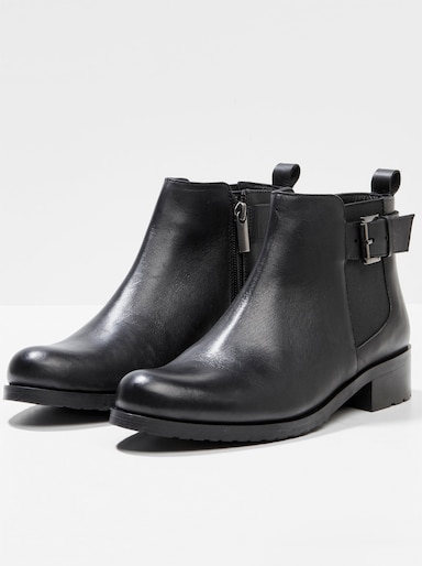 sheego Stiefelette - schwarz