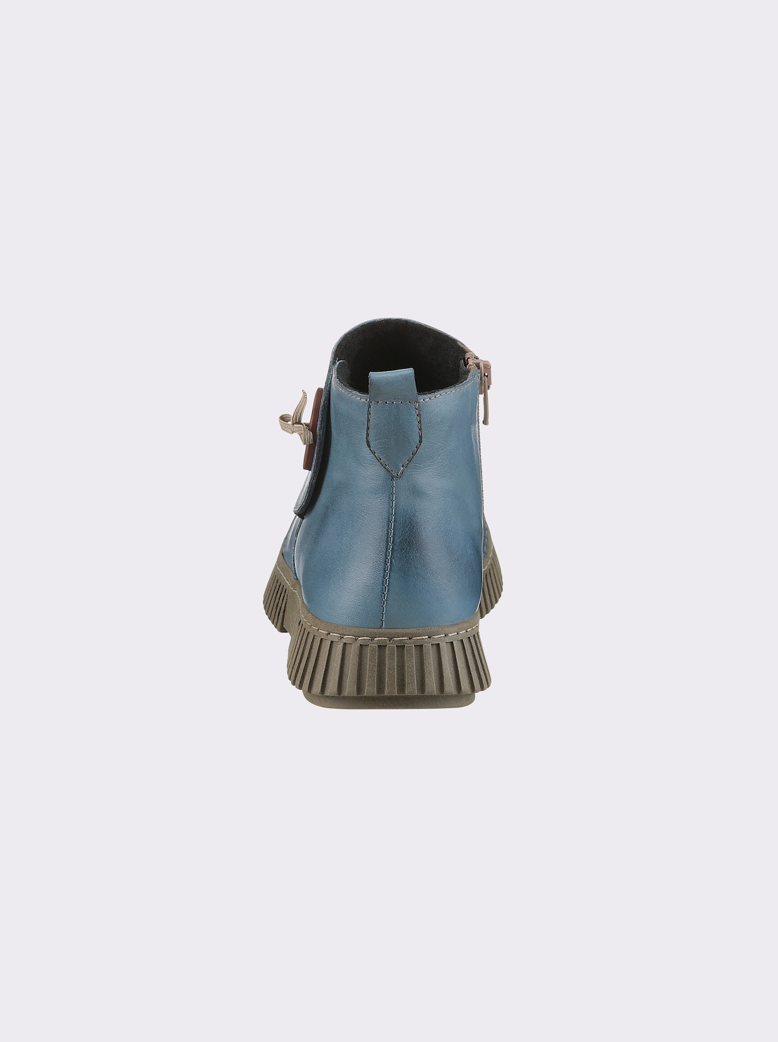 Gemini Stiefelette mit Warmfutter - taubenblau