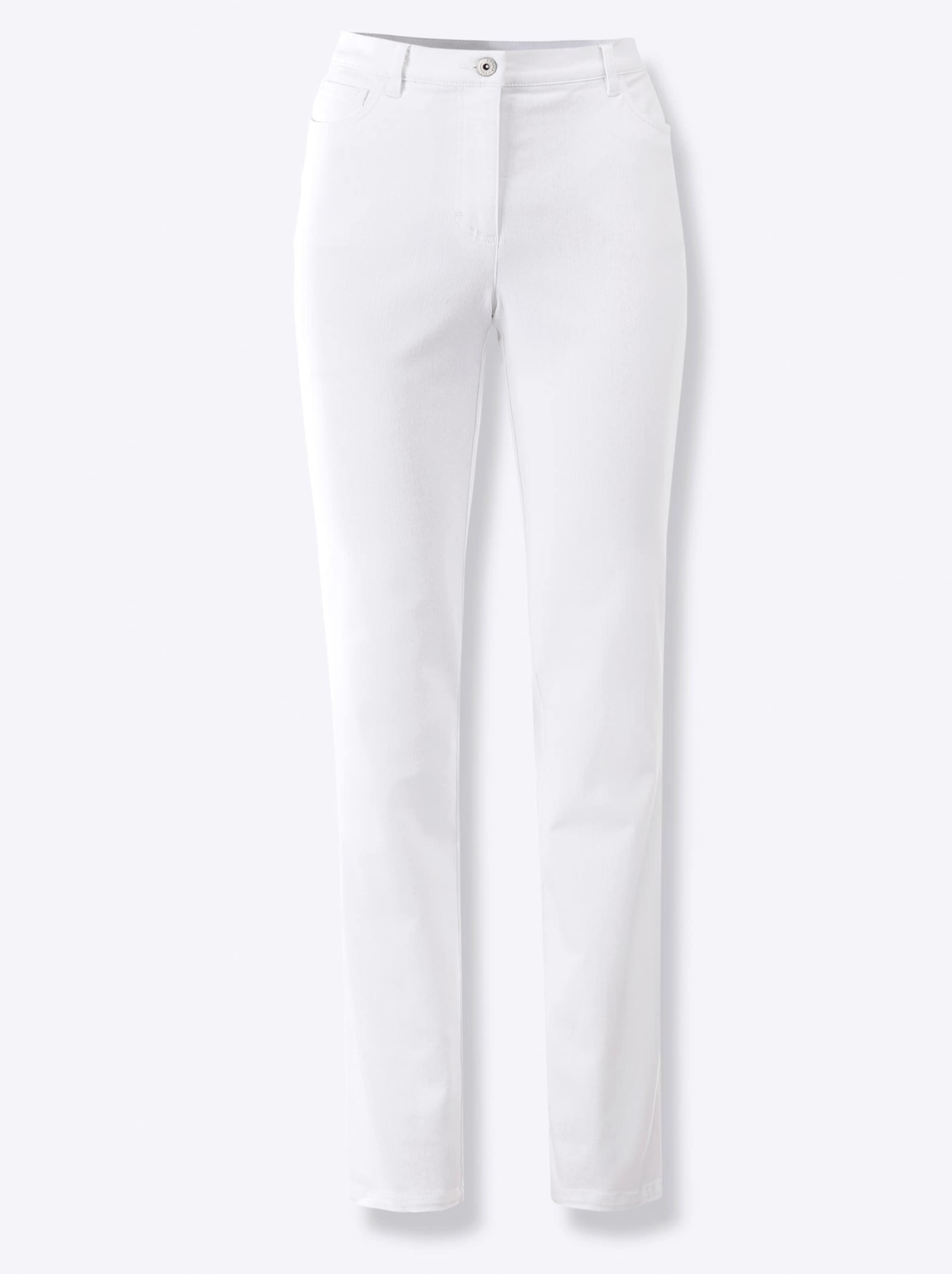 Damenmode Hosen Cosma 5-Pocket-Hose in weiß 