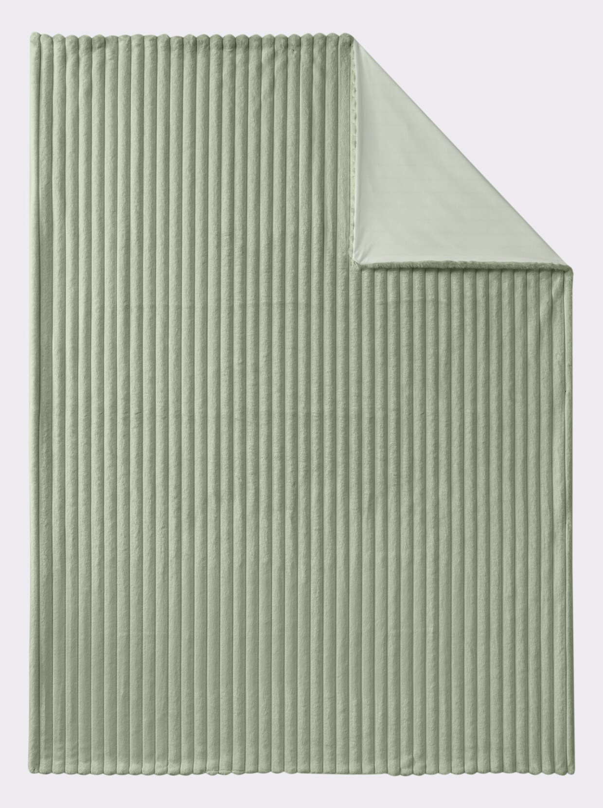 heine home Plaid - lindgrün