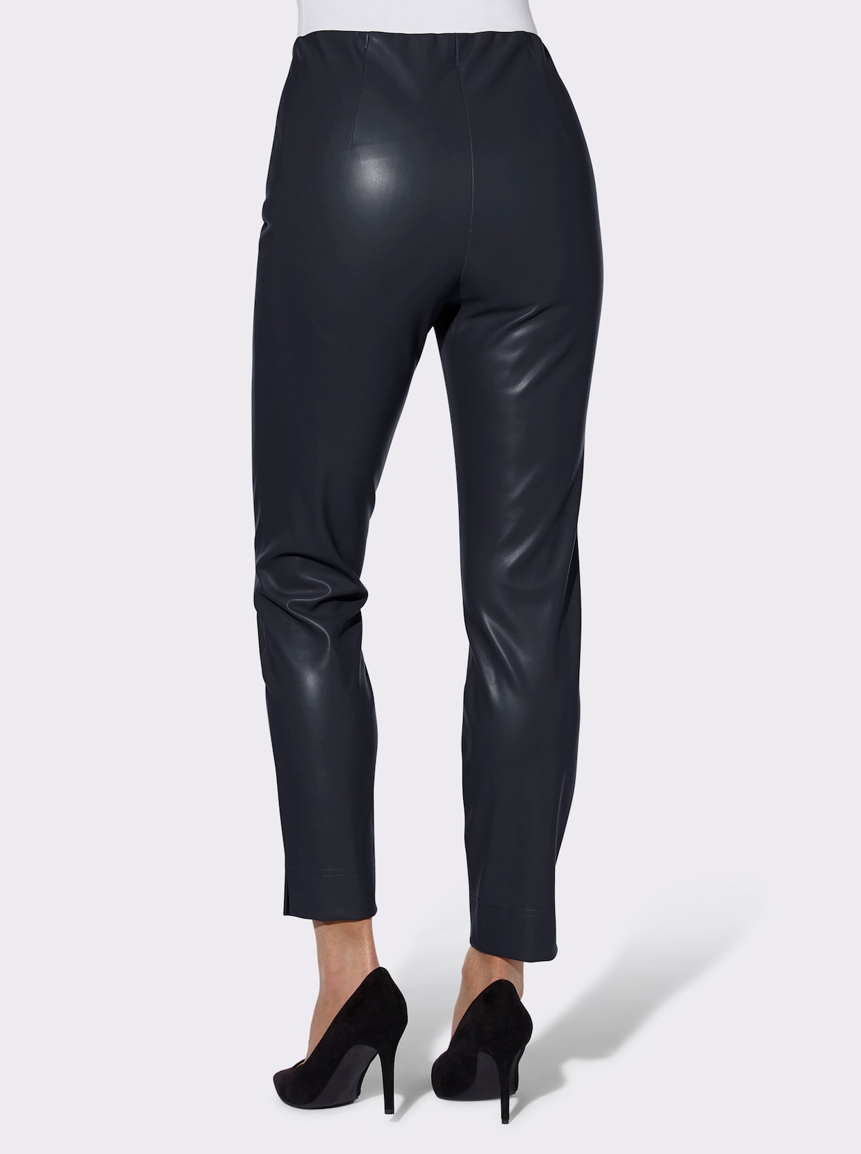 Pantalon en synthétique - marine