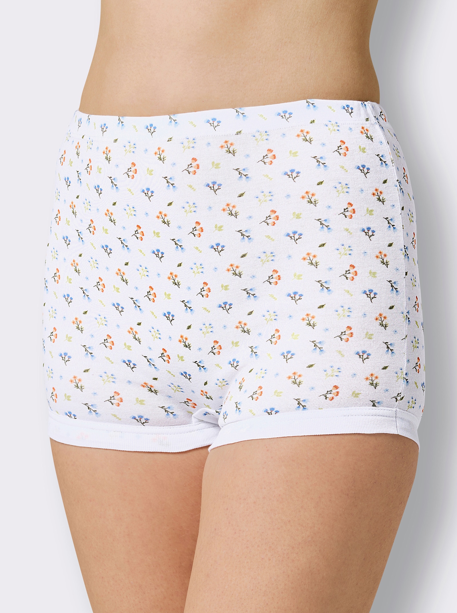 wäschepur Taillenslip - weiß-bedruckt