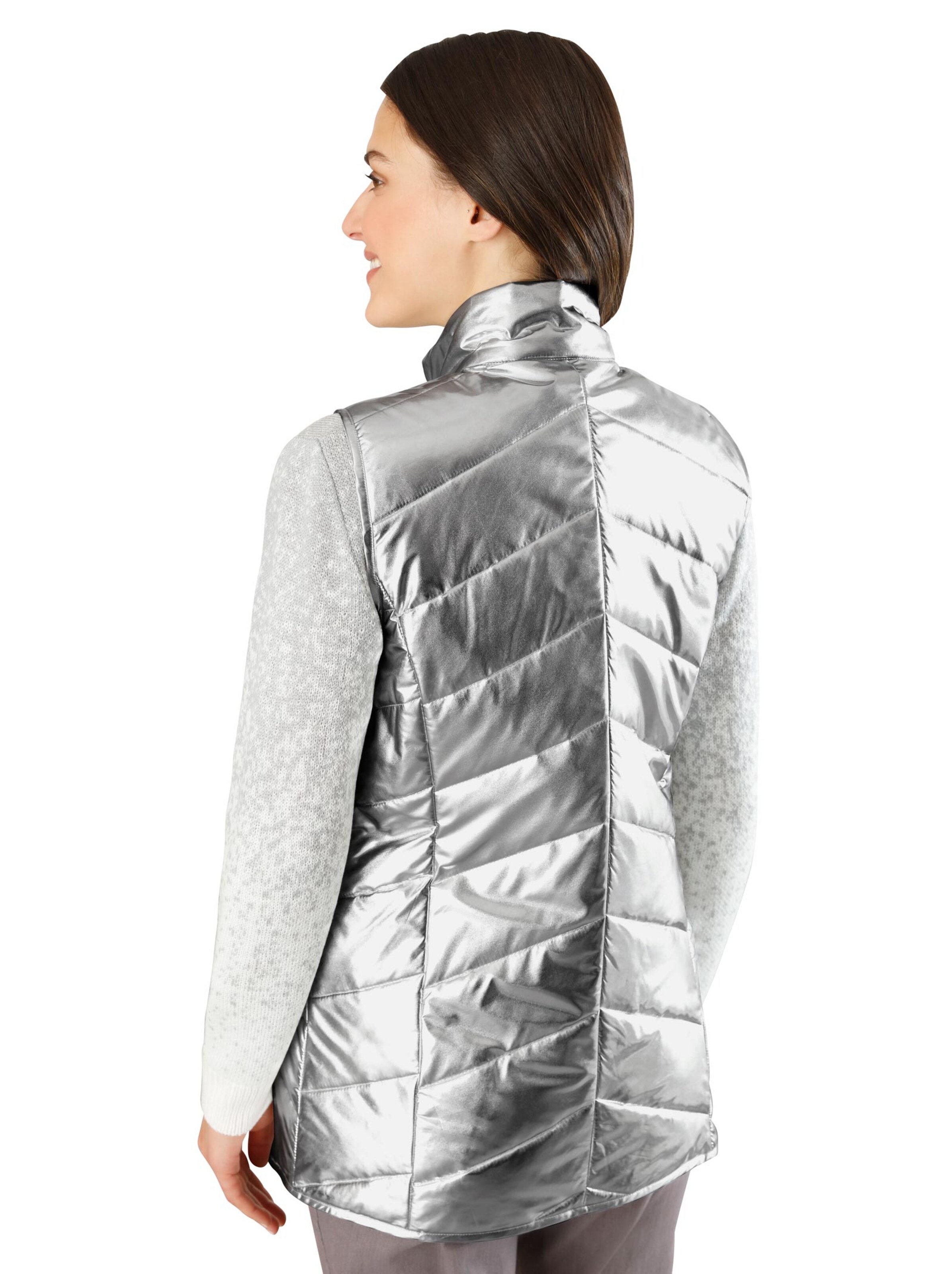 Weste - silberfarben