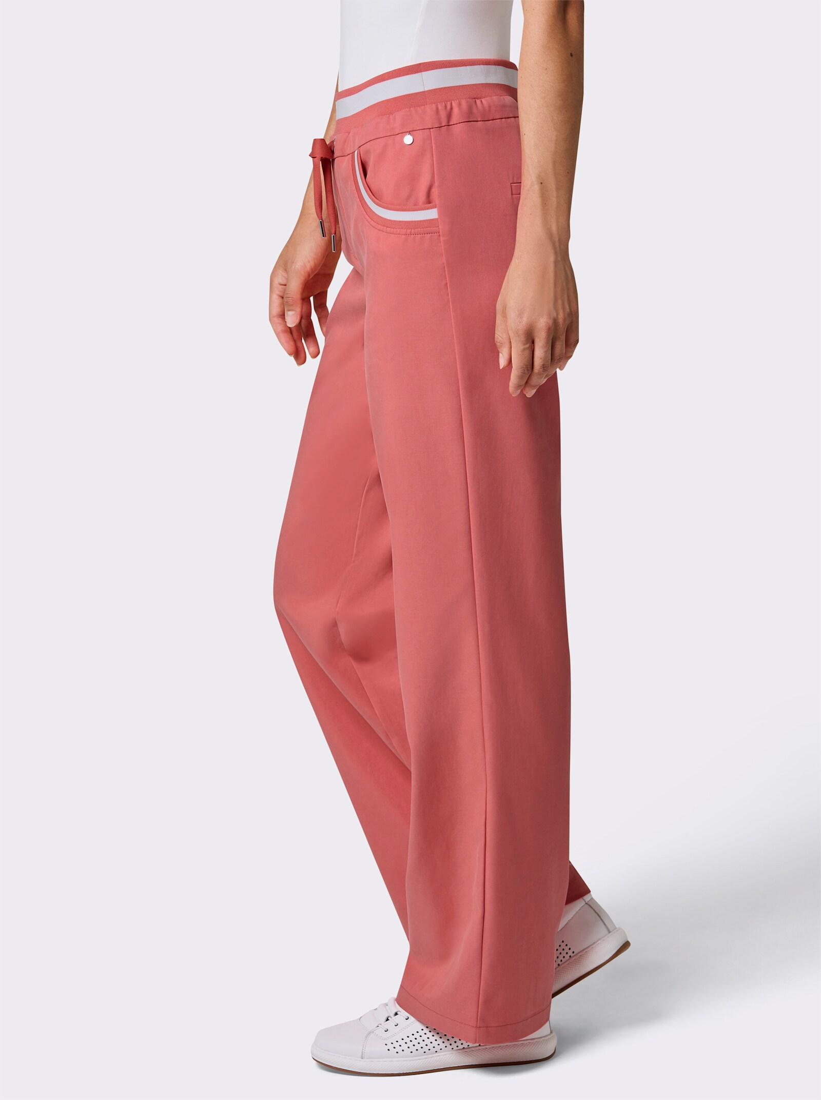 CREATION L PREMIUM Schlupfhose mit Komfort-Bund - grapefruit