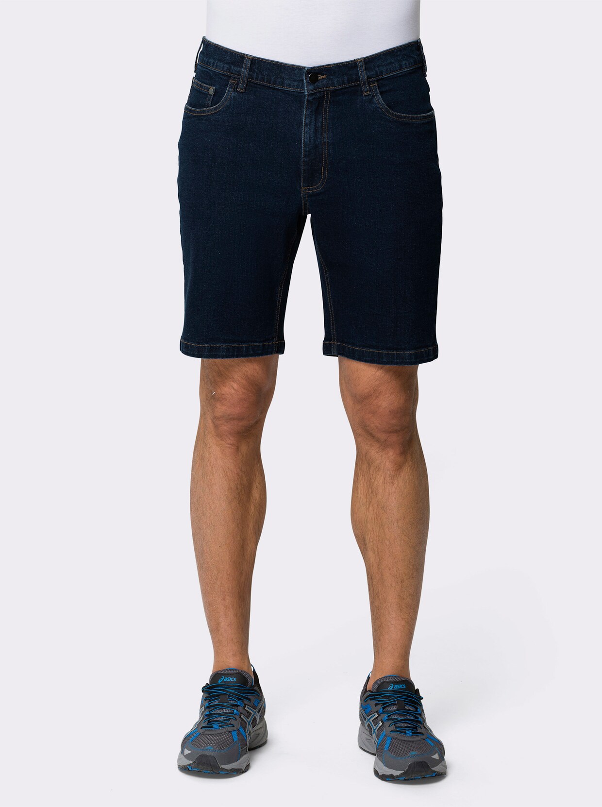 Jeans-Bermudas - blue stone