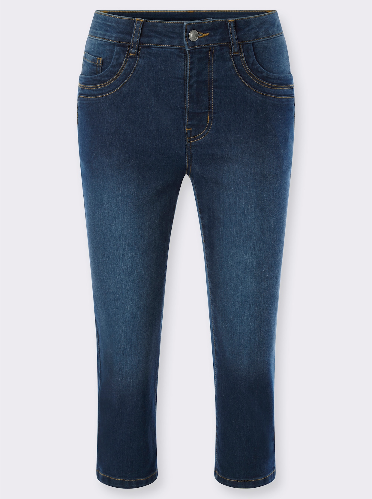 heine Caprijeans - blue-stone-washed