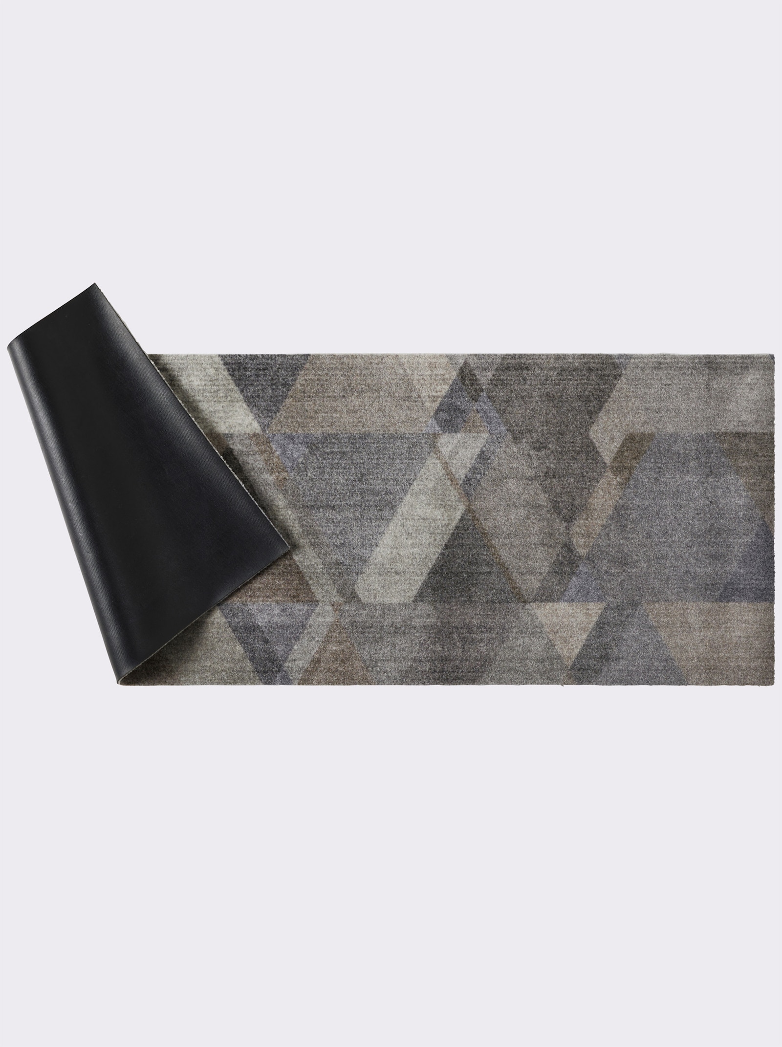 wash+dry by Kleen-Tex Fußmatte - grau-natur